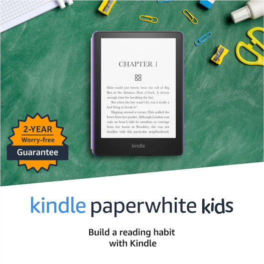 Электронная книга Amazon Kindle PaperWhite Kids 8Gb Желтая