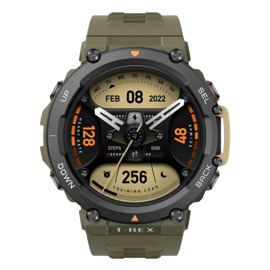 Умные часы Xiaomi Amazfit T-REX 2 Пустынный хаки