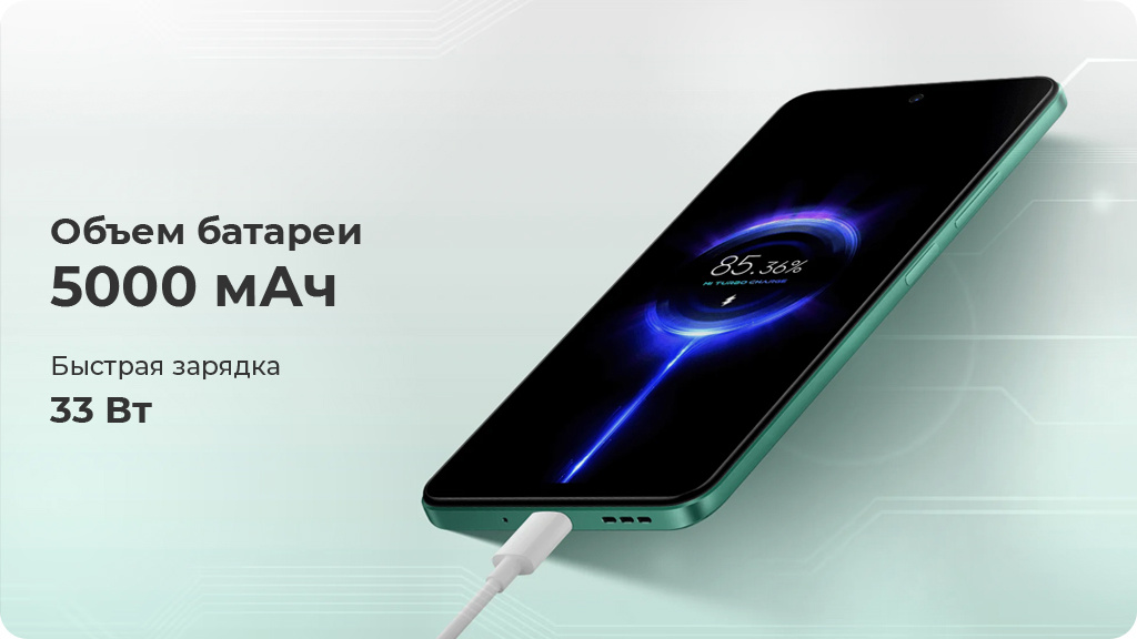 Xiaomi Redmi Note 12 5G 4/128Gb Зеленый Global